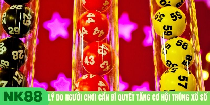 Lý do người chơi cần bí quyết tăng cơ hội trúng xổ số