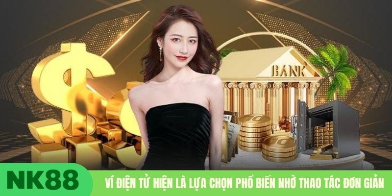 Ví điện tử hiện là lựa chọn phổ biến nhờ thao tác đơn giản 